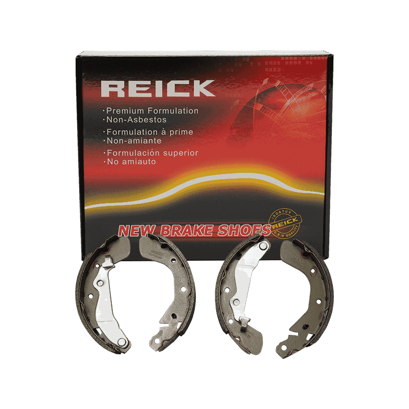 REK1547-S814 Chaussures de frein semi-métalliques applicables à Chevrolet Aveo, Daewoo Kalos et Suzuki Swift
